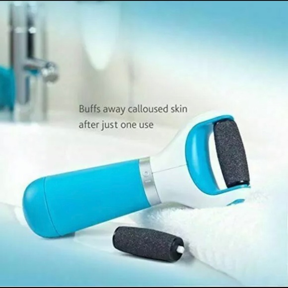 🆕 Amope Pedi Perfect Electronic Foot File With 3 Roller Head Refills - Picture 7 of 7